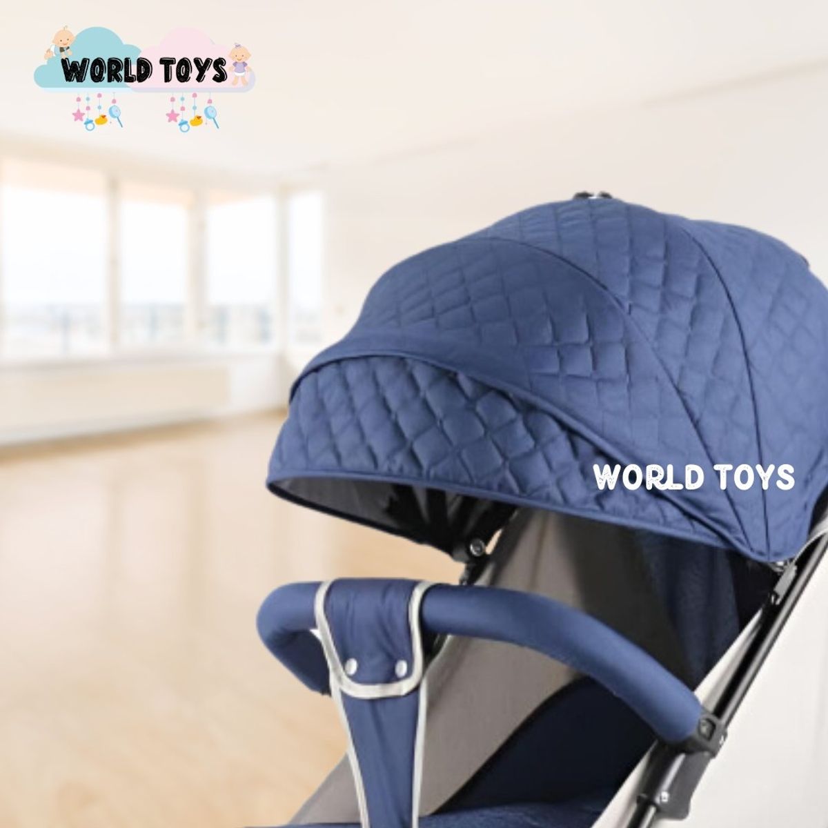 LITTLE - Coche Bastón Deportivo «POLONIA II» Blue