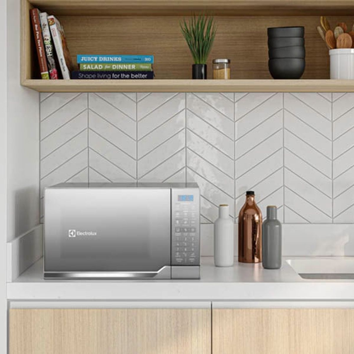 ELECTROLUX - Horno Microondas 25L Electrolux- EMDO25S2GSRUG.