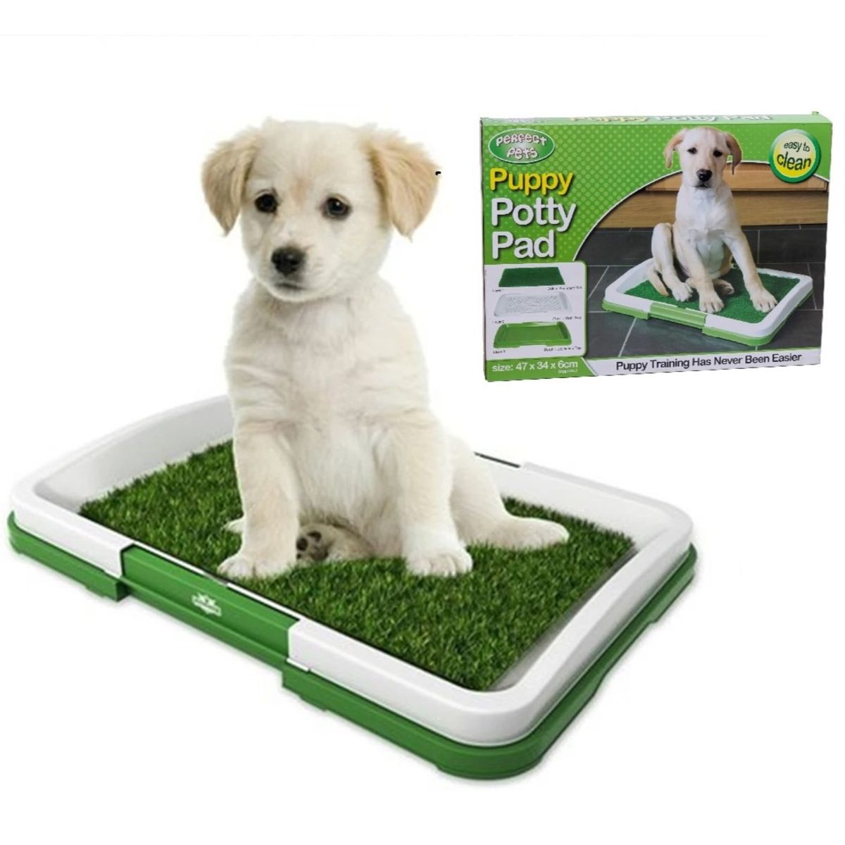 GENERICO - Inodoro Portátil Entrenamiento Perros Césped Artificial Mascotas Verano Genieka