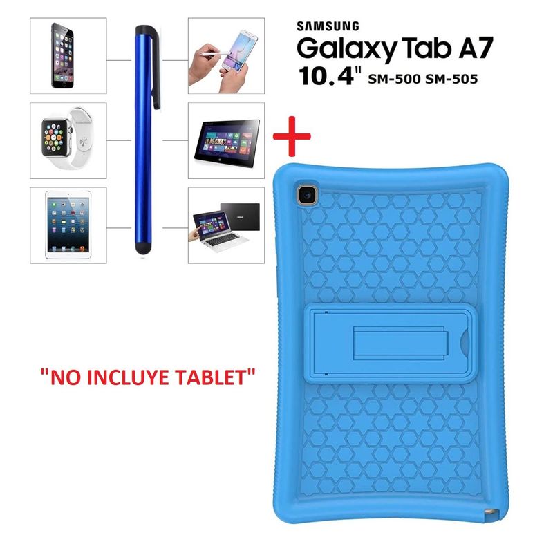 GENERICO - Funda Case Anti Shock y Lapiz Optico para Samsung Tab A7 10.4 SM-T500.