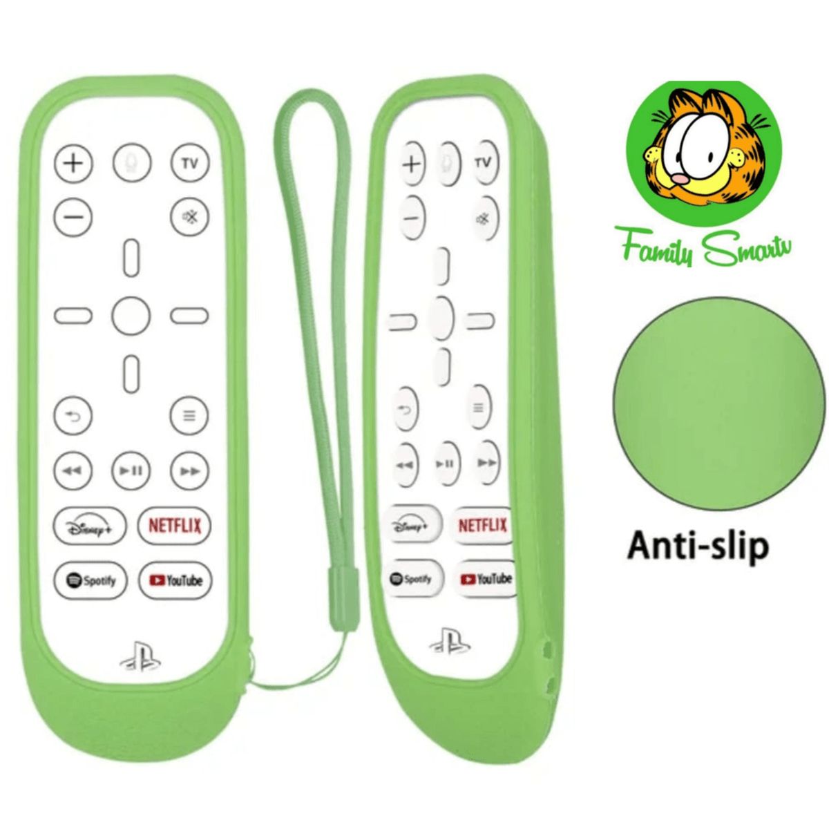 SIKAI - Funda de silicona para Control remoto consola Sony PS5  Verde