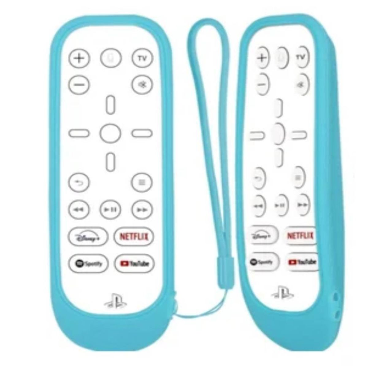 SIKAI - Funda de silicona para Control remoto consola Sony PS5  Turquesa