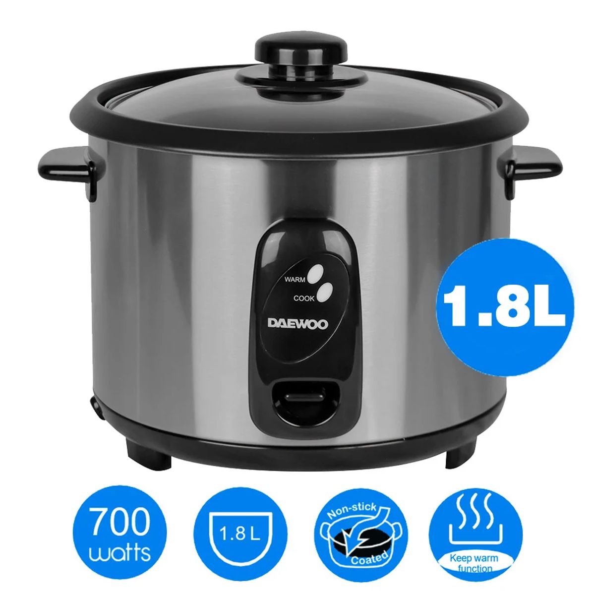 DAEWOO - OLLA ARROCERA 1.8 Litros 700W DAEWOO DI-9534