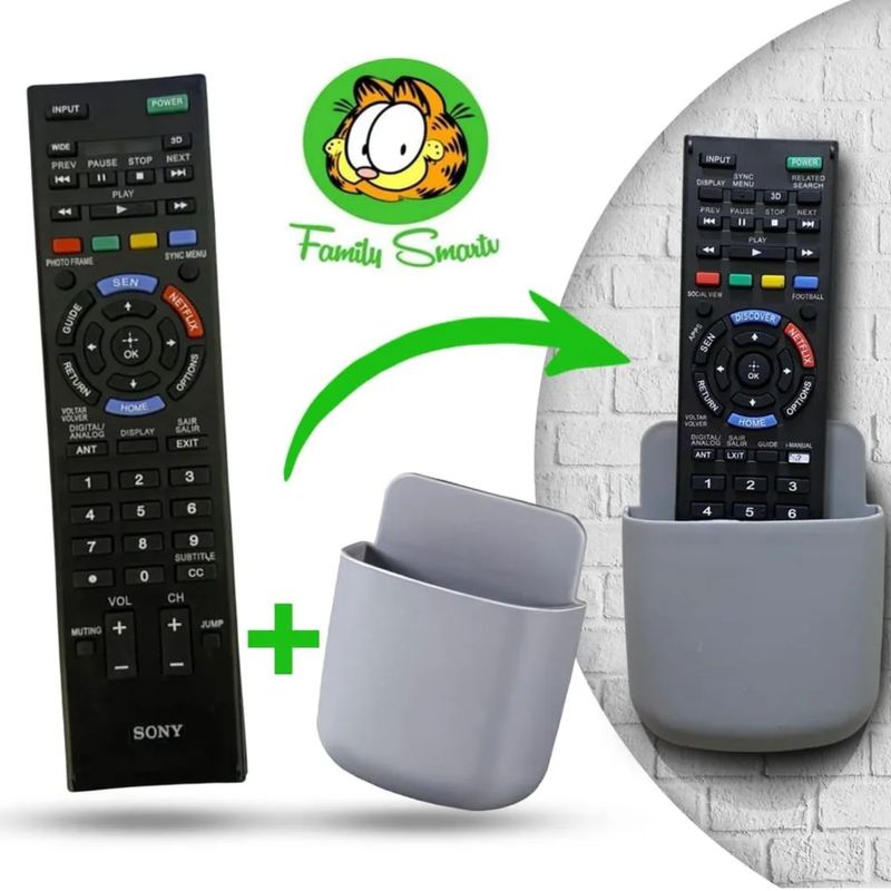 UNIVERSAL - Control Remoto Sony Bravia 3D  Soporte de pared multifunciona