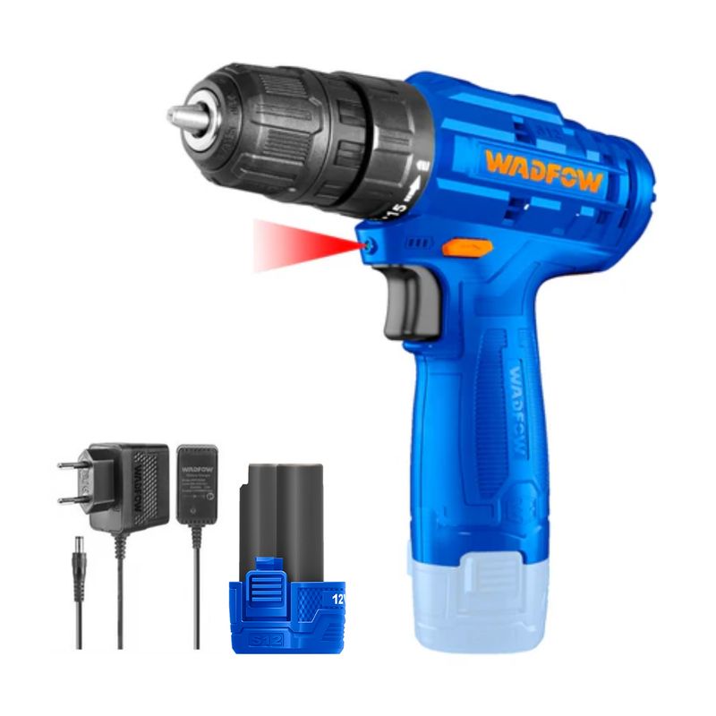 GENERICO - Taladro atornillador inalambrico 10mm 12v Wadfow