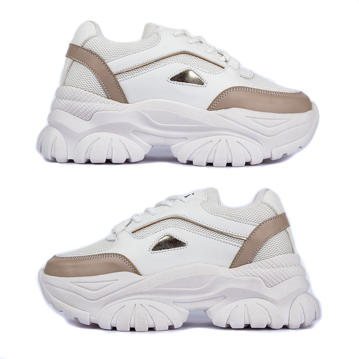 GENERICO - Zapatillas Urbana Mujer Azayu Beige