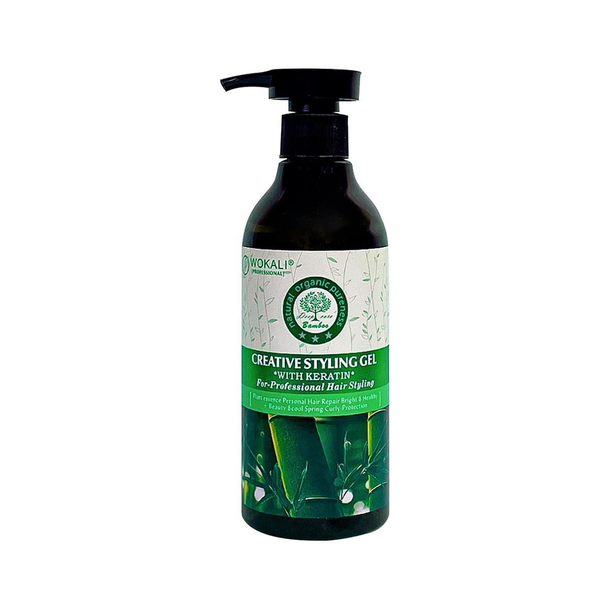 WOKALI - Gel De Bamboo Y Queratina Wokali 300ml