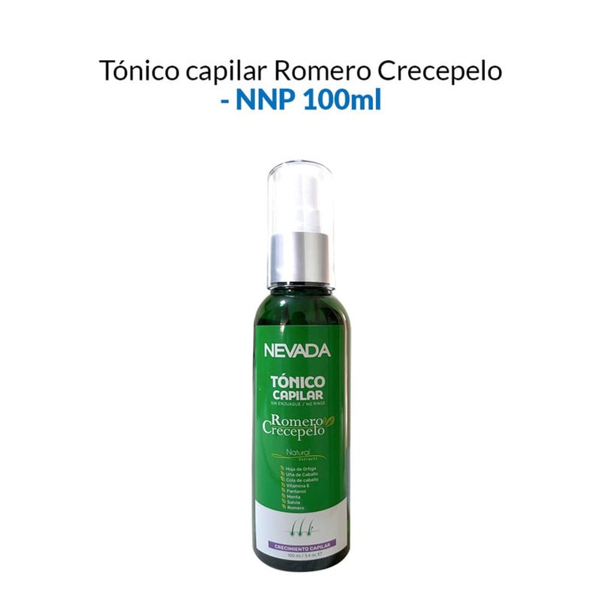 NEVADA NATURAL PRODUCTS - Romero Crecepelo Tonico Capilar Nevada 100ml