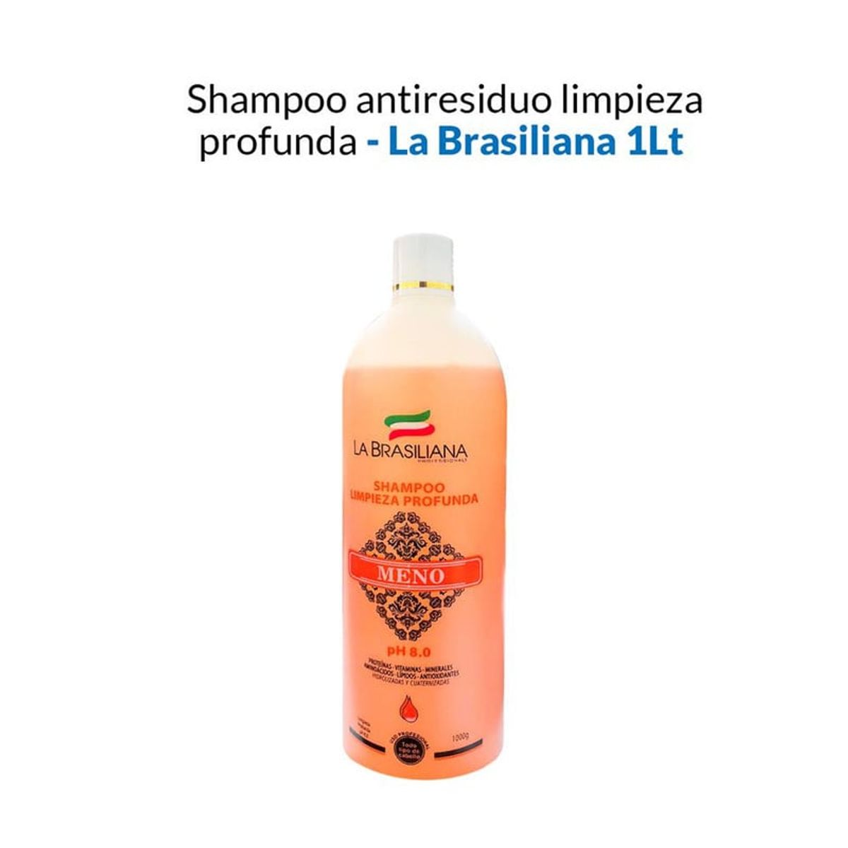 LA BRASILIANA - Shampoo Antiresiduo Limpieza Profunda La Brasiliana 1Lt