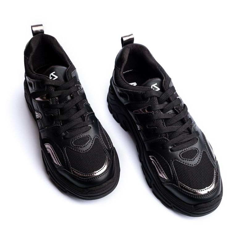 GENERICO - Zapatillas Urbana Mujer Azayu Negro