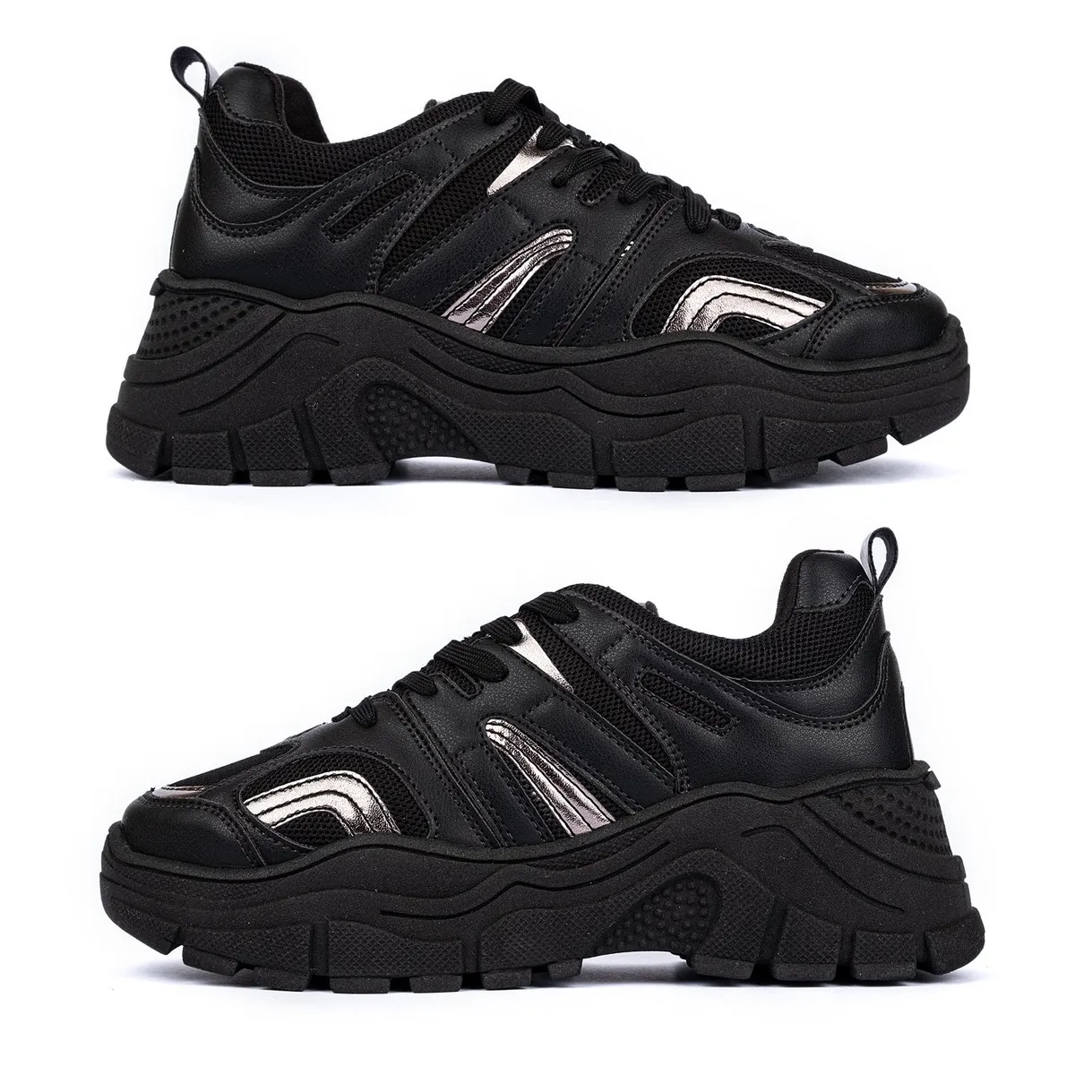 GENERICO - Zapatillas Urbana Mujer Azayu Negro