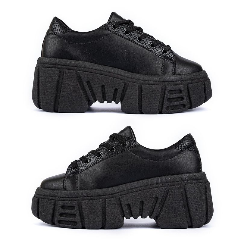 GENERICO - Zapatillas Urbana Mujer Azayu Negro