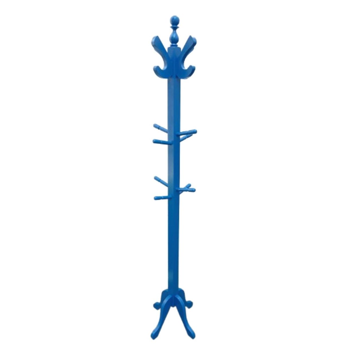 GENERICO - Perchero de pie 16 perchas colgador de ropa azul pastel