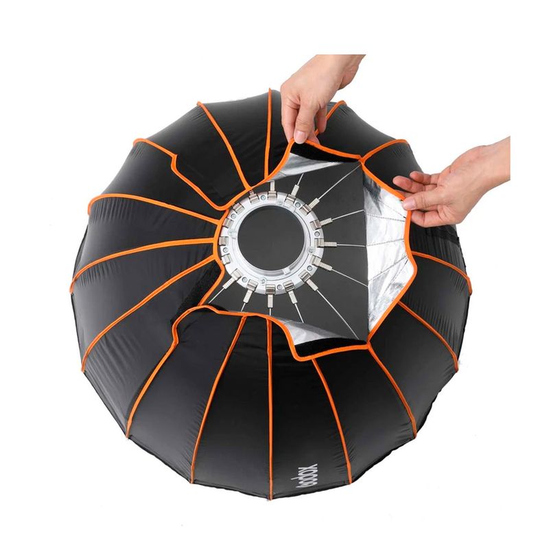 GODOX - Softbox Parabólico Godox QR-P90 de Armado Rapido Montura Bowens