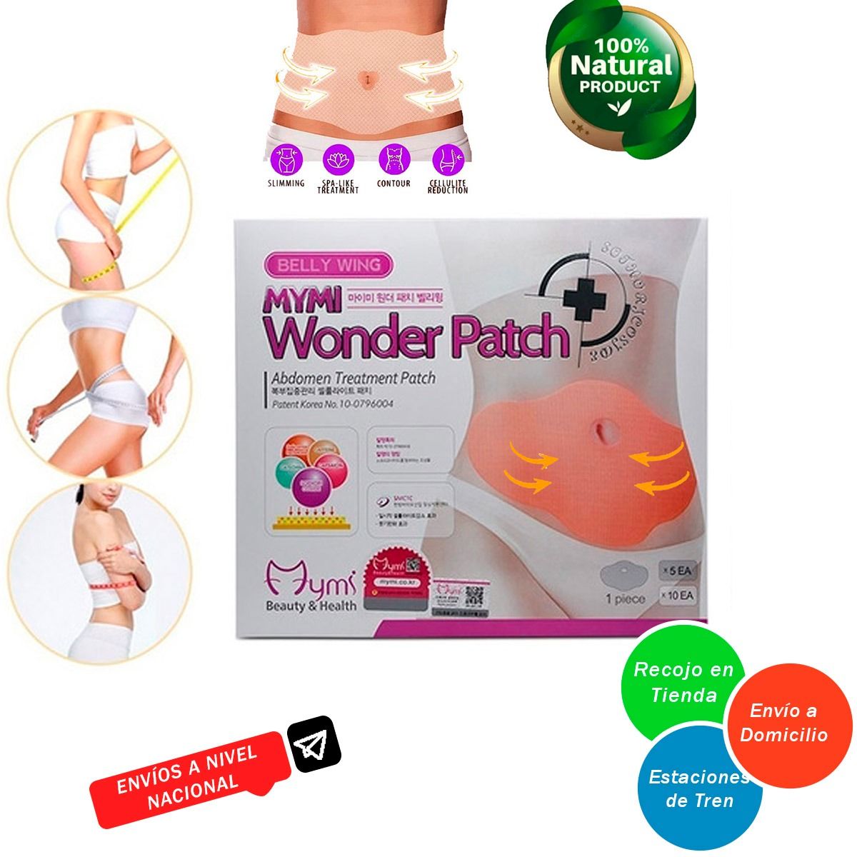 GENERICO - Parches Para Adelgazar Mymi Wonder Patch