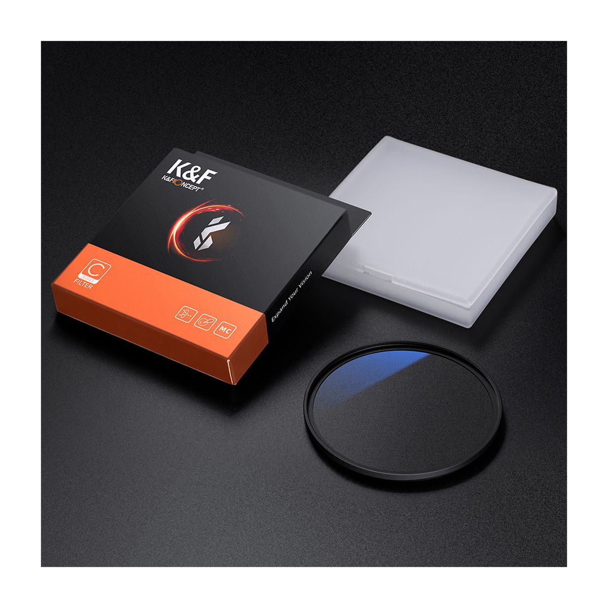 K&F CONCEPT - Filtro 67mm Ultravioleta MCUV Blue Coat Slim  K&F Concept