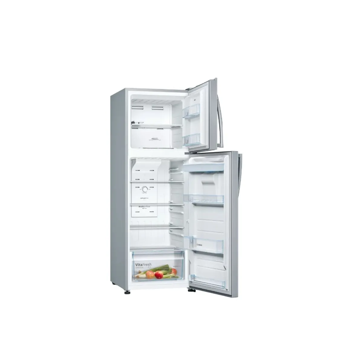 BOSCH - Refrigeradora Bosch KDD30NL201 Top Freezer No Frost 318 Litros Inox