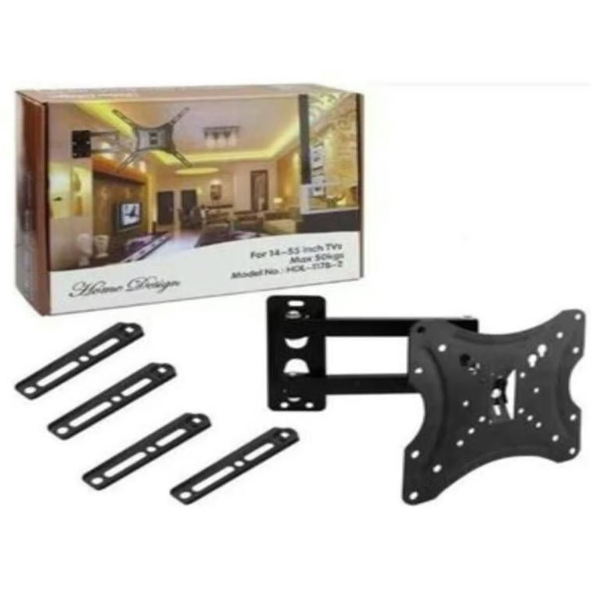 GENERICO - RACK Móvil para TV Soporte Plegable Giratorio LCD LED SMART 32-55