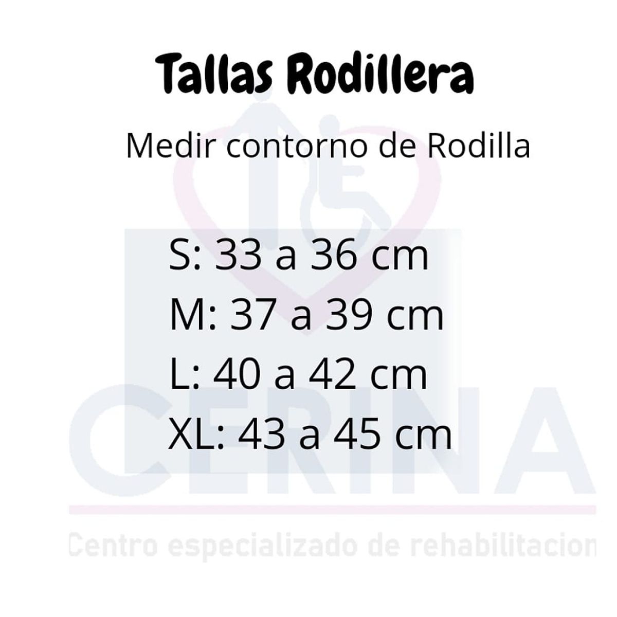 ARGYM - Rodillera con Ajuste Rotuliano Talla S