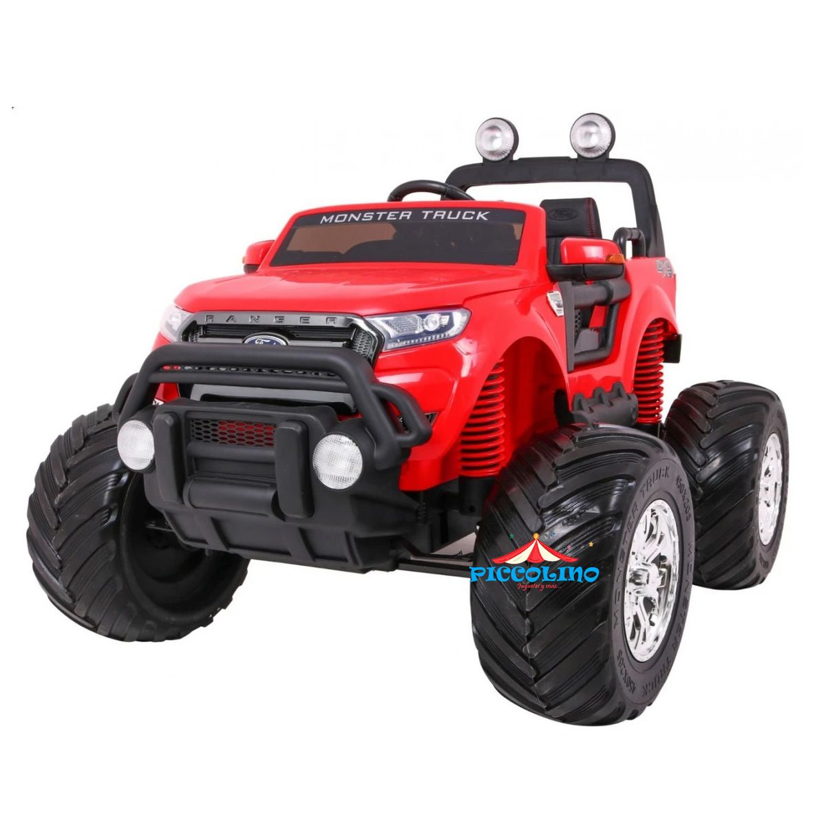 FORD - Carro a batería Ford Ranger Monster Truck 4x4 Todo Terreno