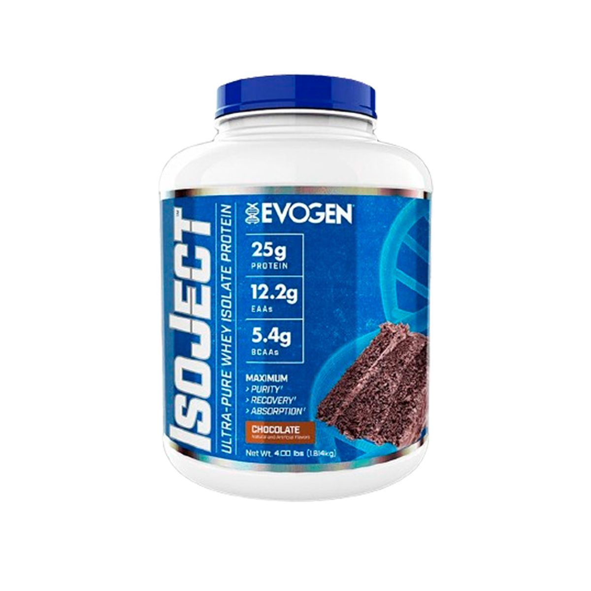 EVOGEN - Proteina Isolatada Ultra Pura Evogen ISOJECT 1.8 kg Chocolate