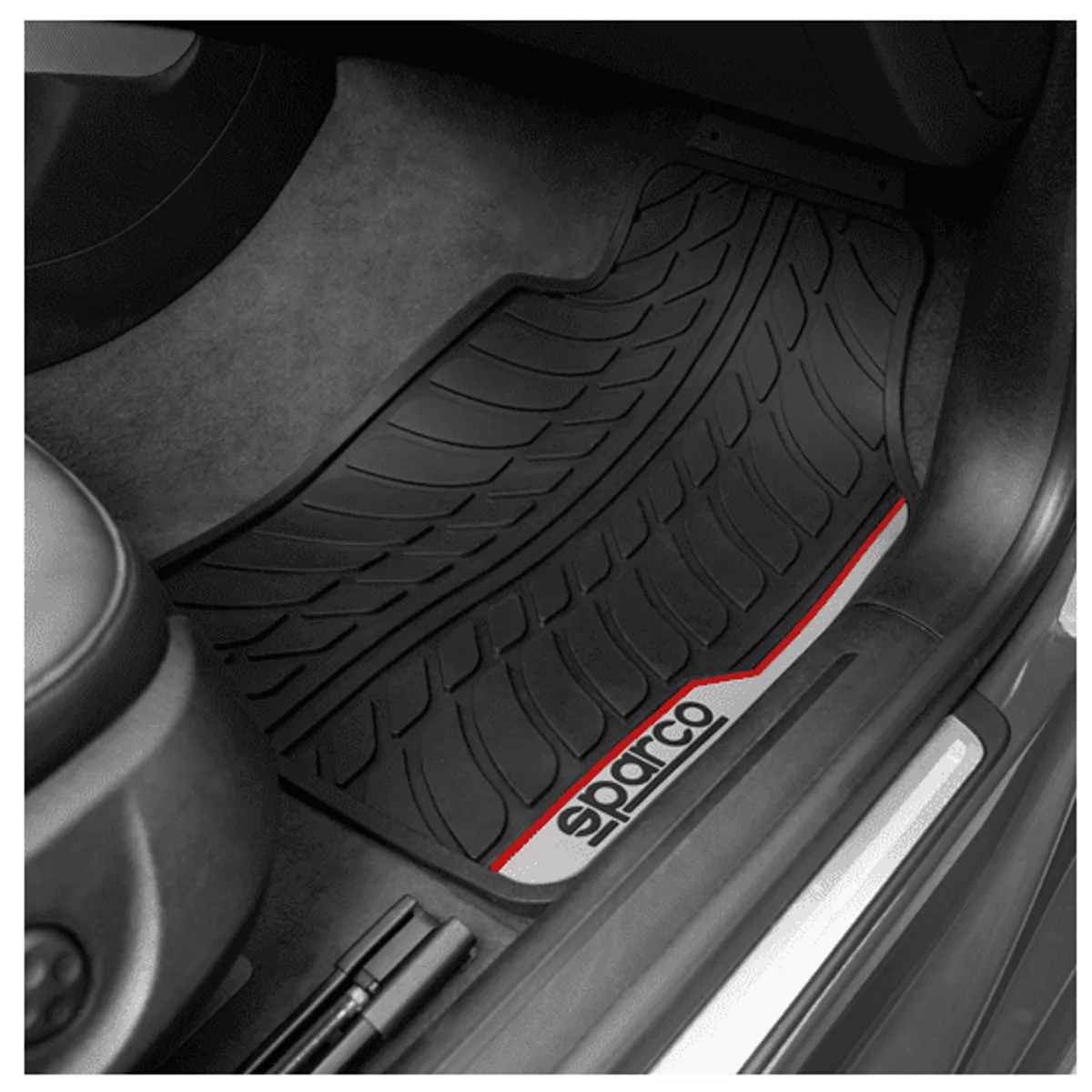 SPARCO - Piso Alfombra Sparco Uso Rudo Elegante