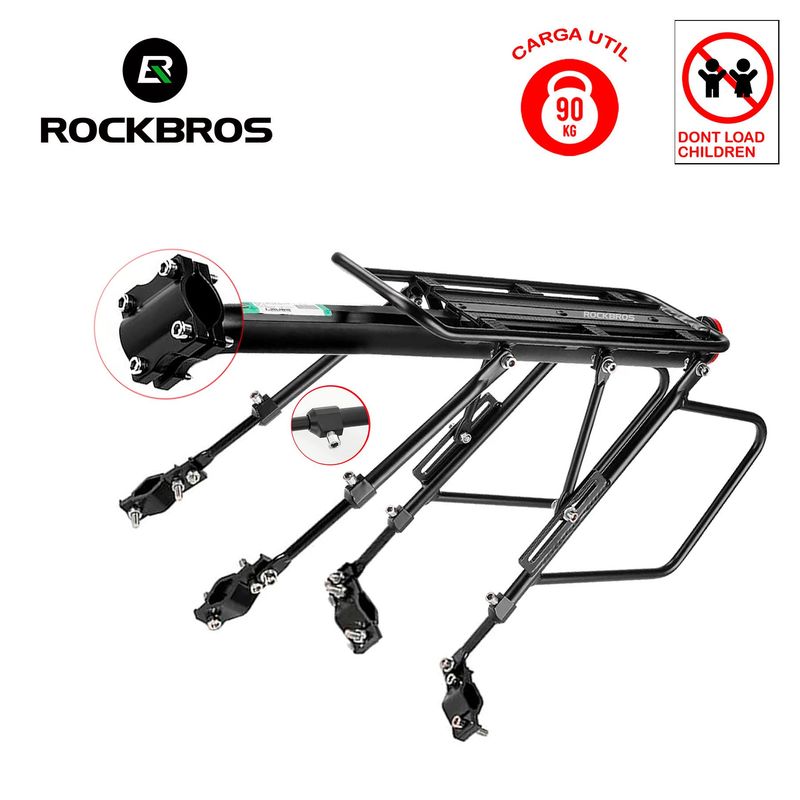 ROCKBROS - Parrilla ROCKBROS para Bicicleta - Alta Calidad