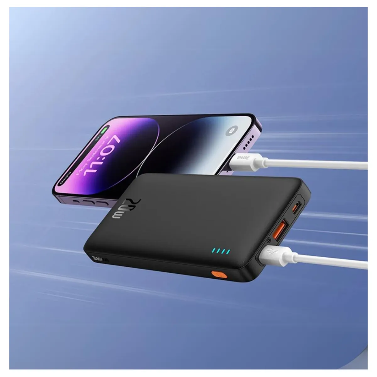 BASEUS - Power Bank Baseus 10000mAh 20W Carga Rapida AIRPOW