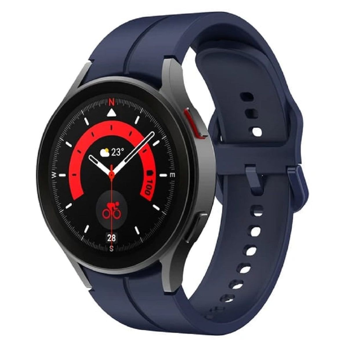 GENERICO - CORREA DE GOMA PARA SAMSUNG WATCH 4 - 5 - 5 PRO - 6 AZUL