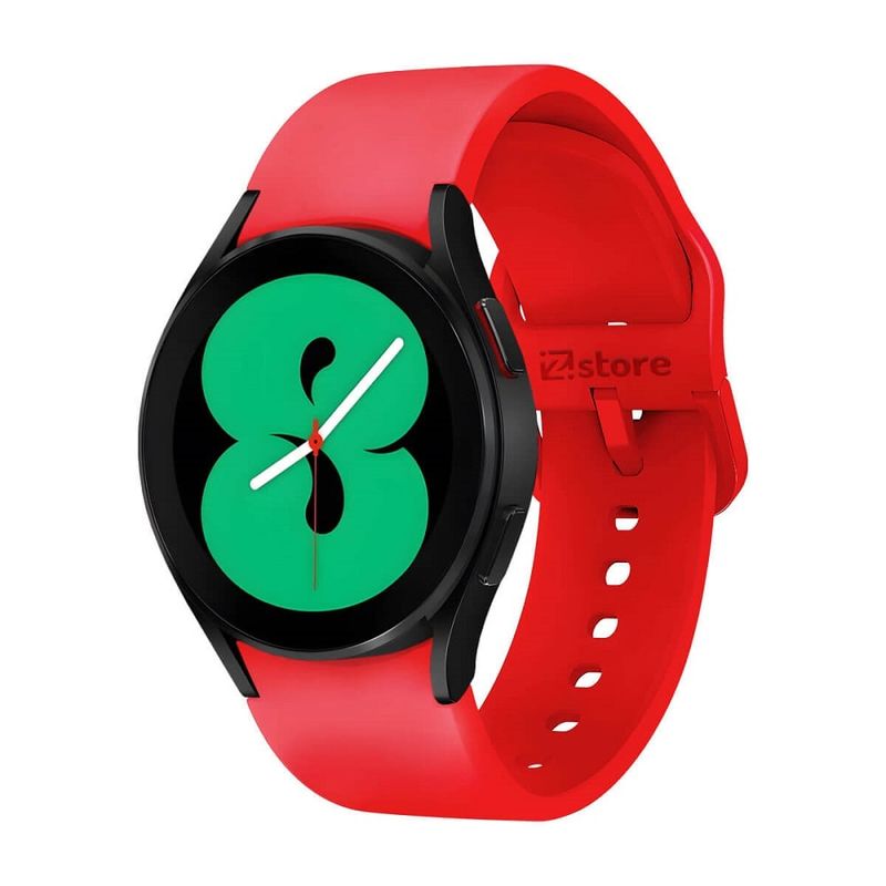 GENERICO - CORREA DE SILICONA PARA SAMSUNG WATCH 4 - 5 - 5 PRO - 6 ROJO