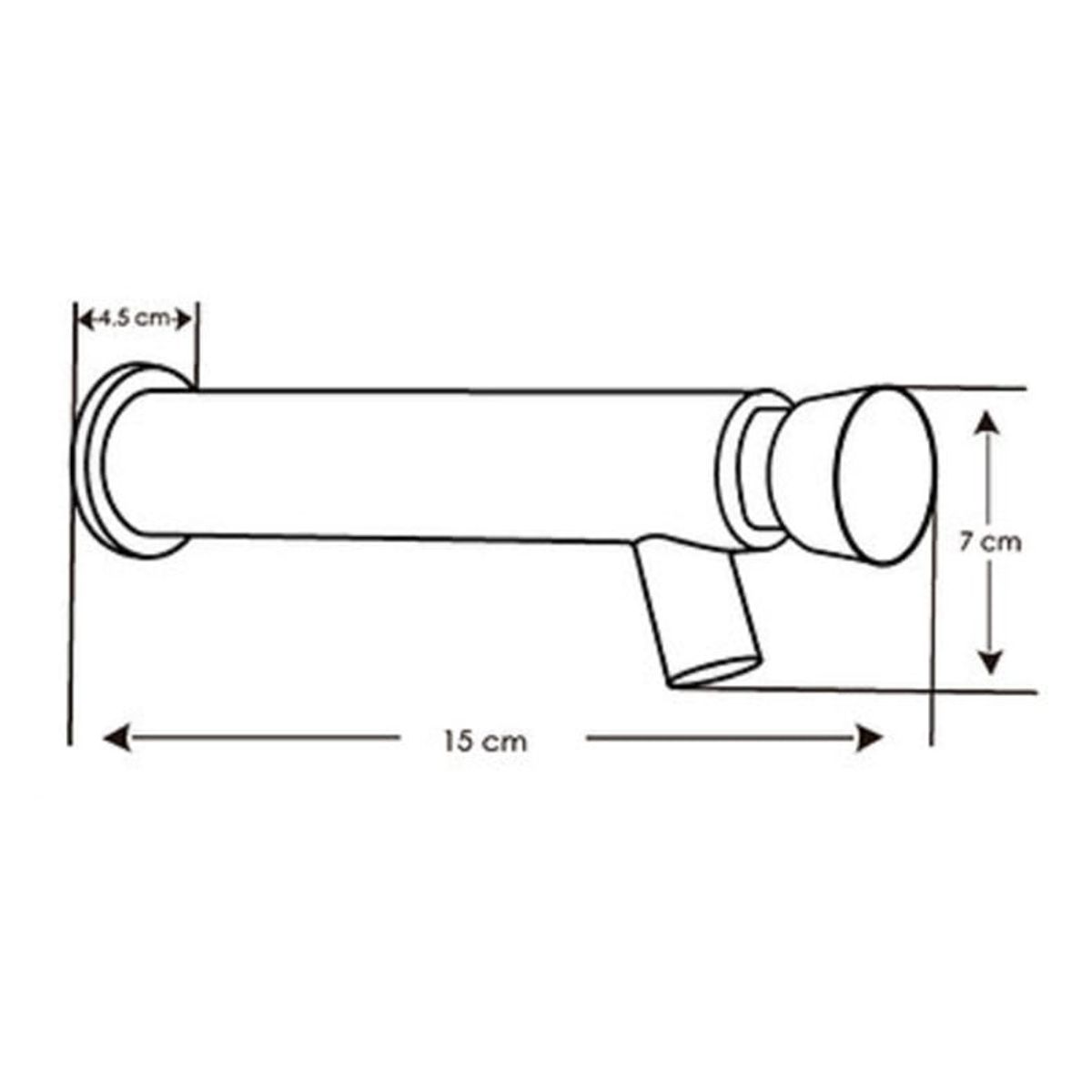 XM - Grifería Temporizada en Bronce Cromado