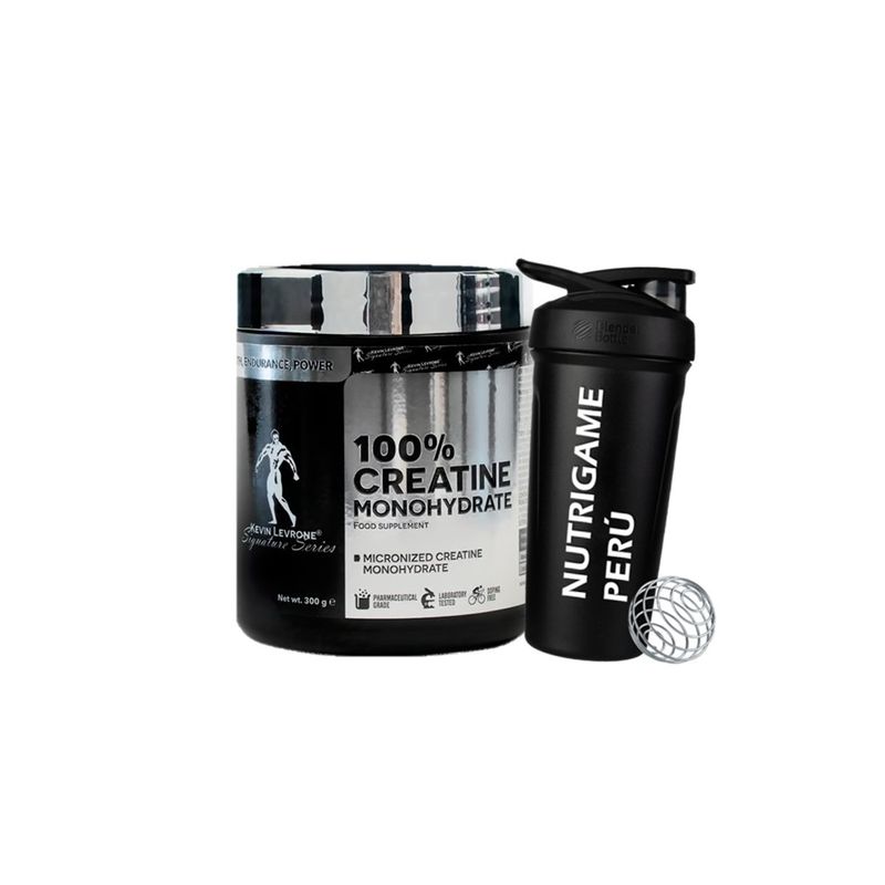 KEVIN LEVRONE - Creatina Monohidratada Kevin Levrone 300gr +Shaker - Tienda Física