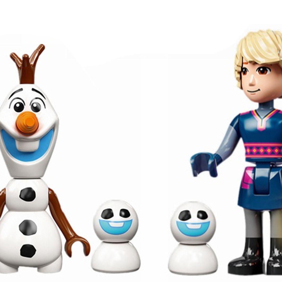 GENERICO - Frozen Princess Series Anna Elsa Kristoff Compatible Llego