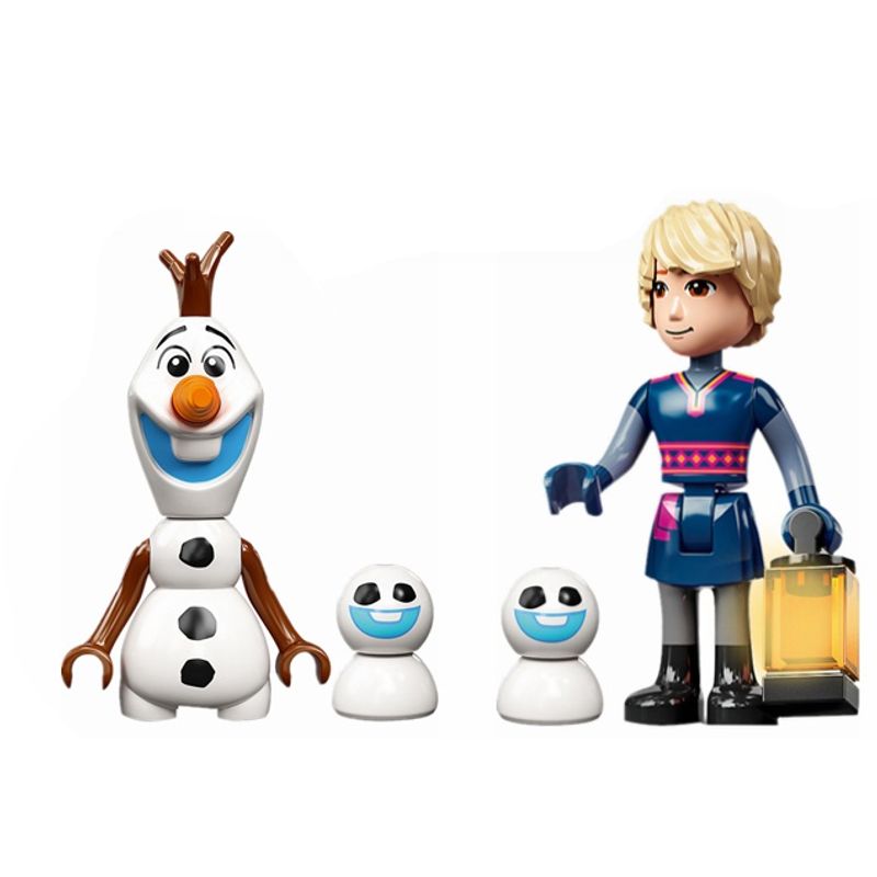 GENERICO - Frozen Princess Series Anna Elsa Kristoff Compatible Llego