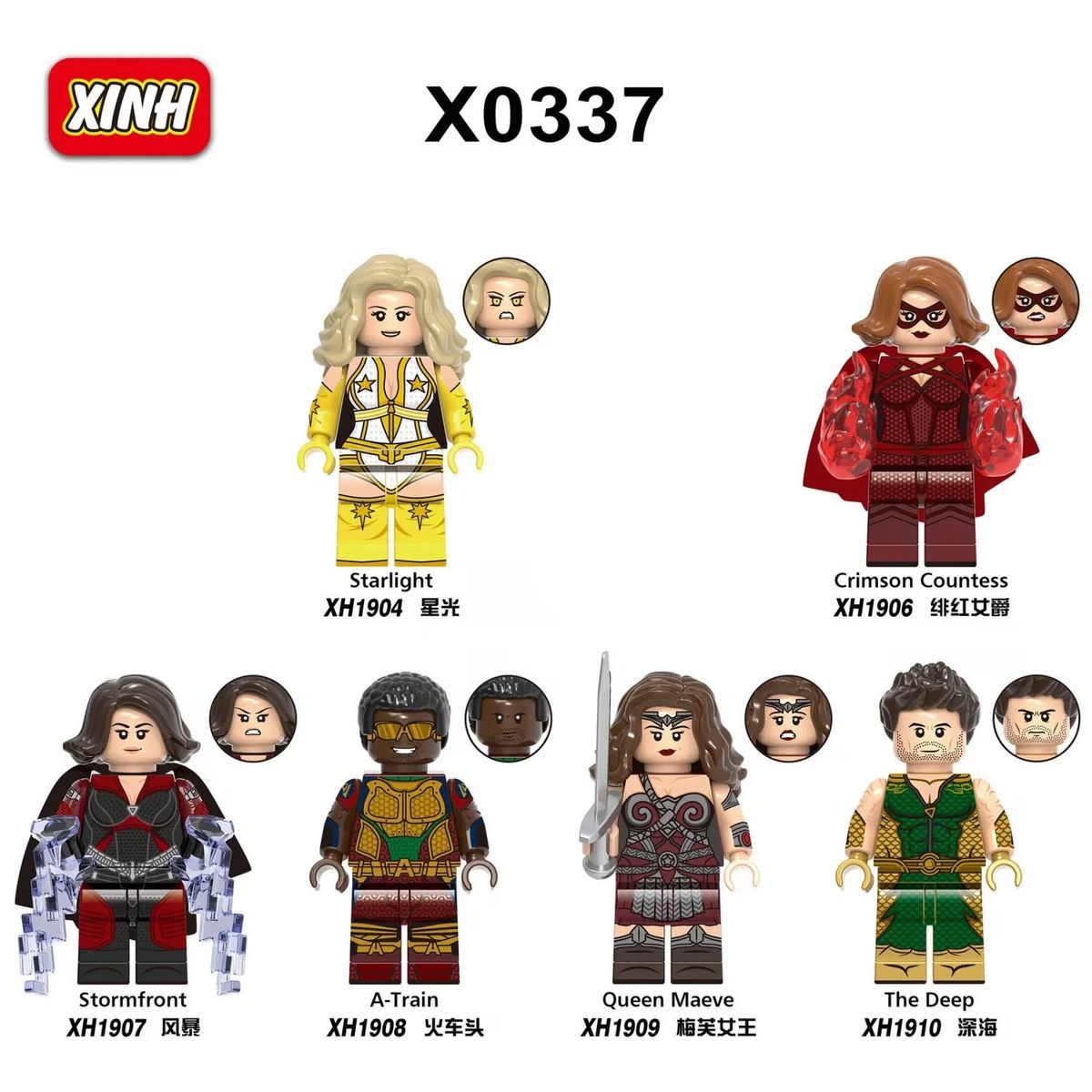 GENERICO - Super Popular película héroe villano serie X0337 the boys