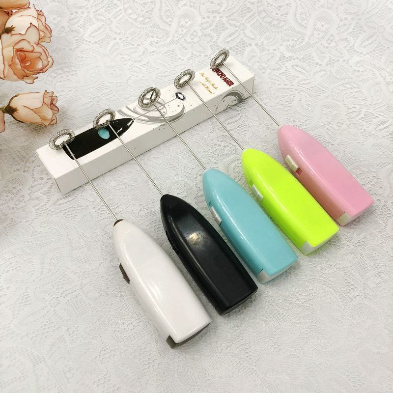 GENERICO - Batidor a Pila Inalambrico Leche Café