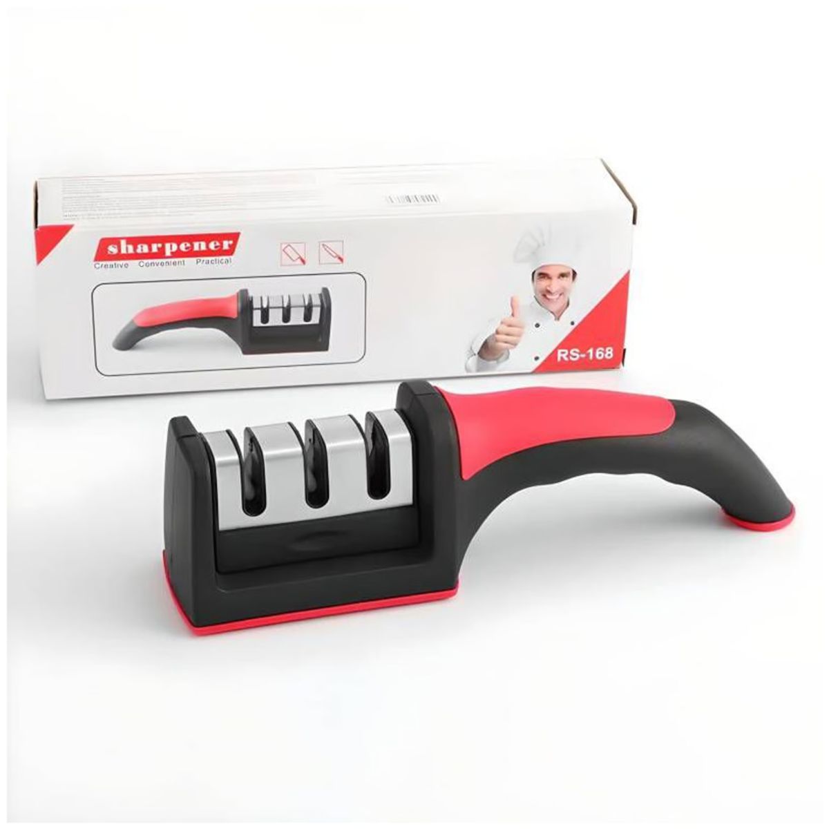 GENERICO - Afilador de cuchillos molinillo afilador