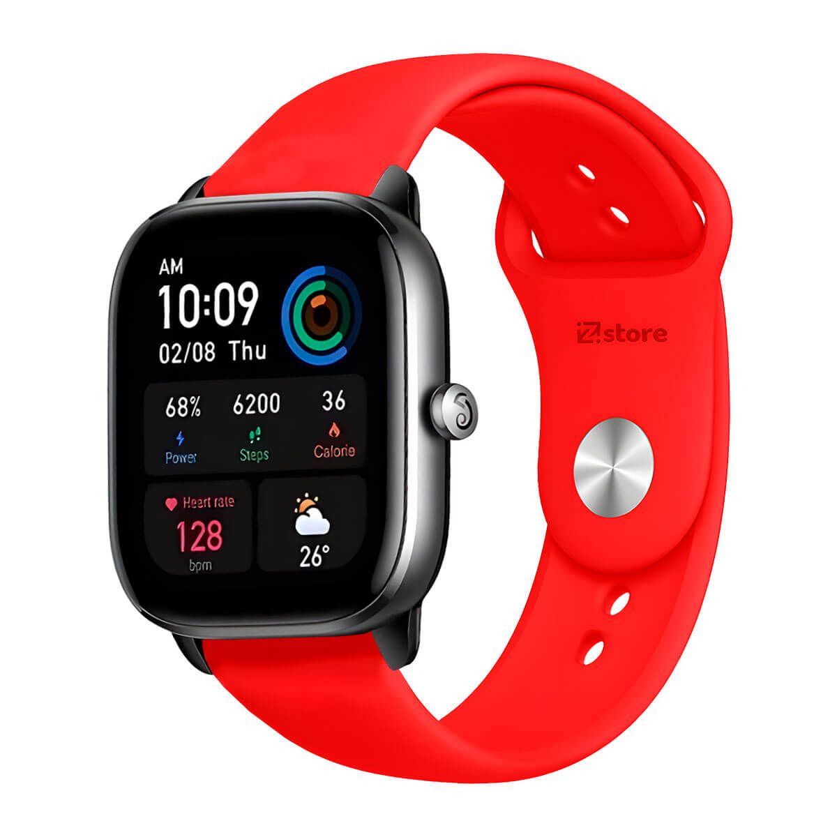 GENERICO - Correa Para Amazfit GTS4 Mini  Rojo