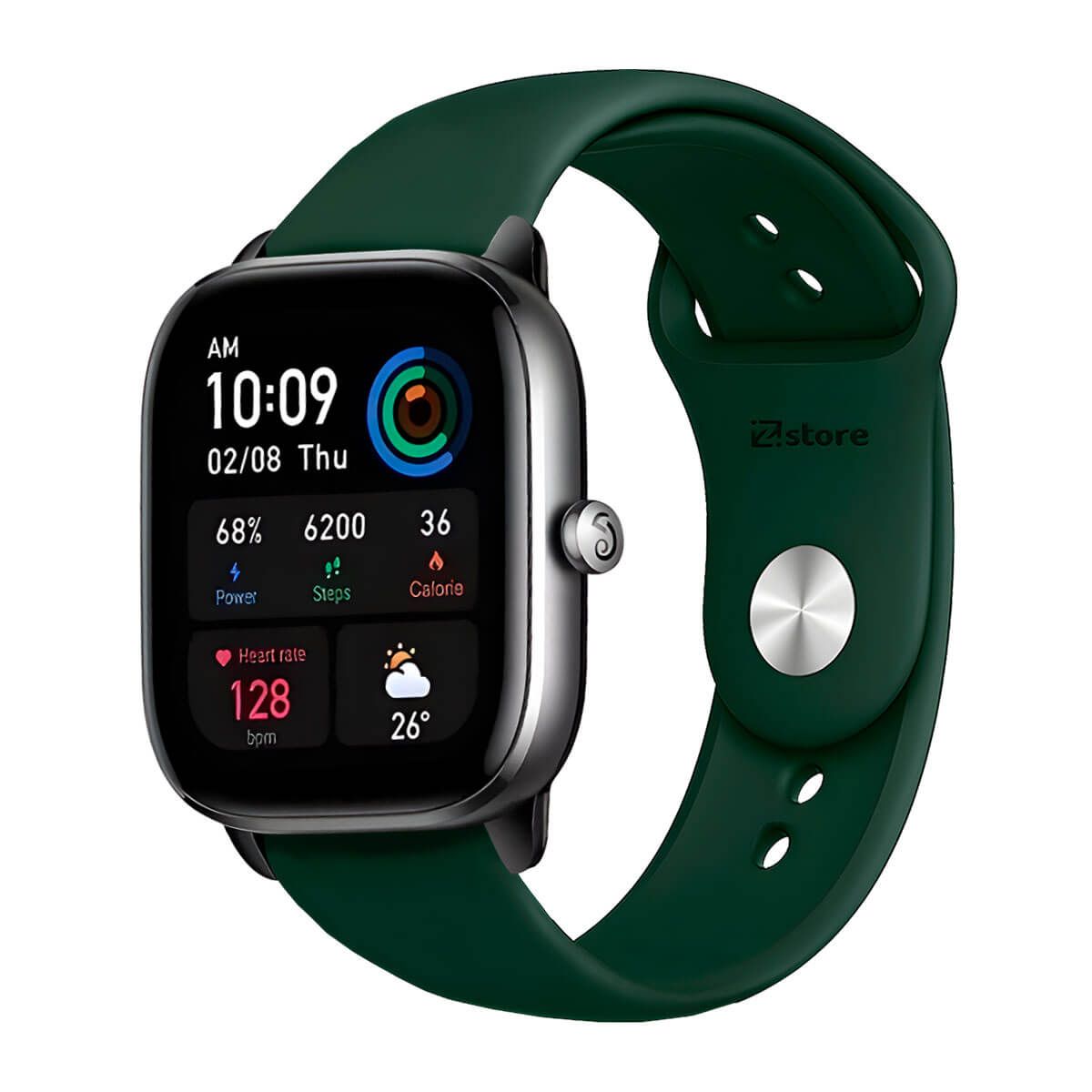 GENERICO - Correa Para Amazfit GTS4 Mini  Verde Oscuro