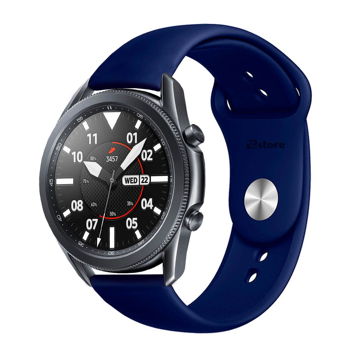 GENERICO - Correa Para Samsung Galaxy Watch 3 41MM Broche Azul Oscuro