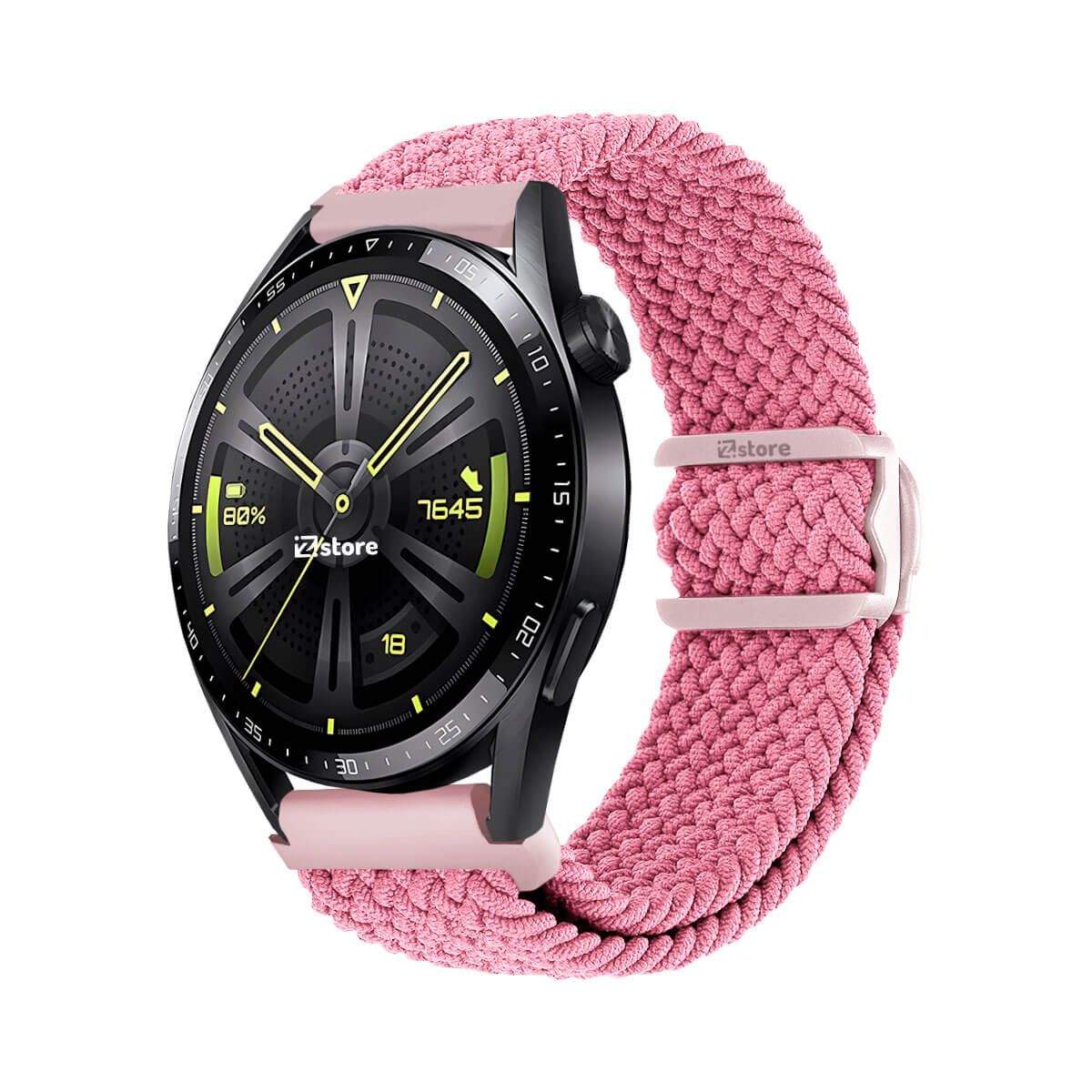 GENERICO - Correa de Nylon Para Huawei Watch GT3 Rosado