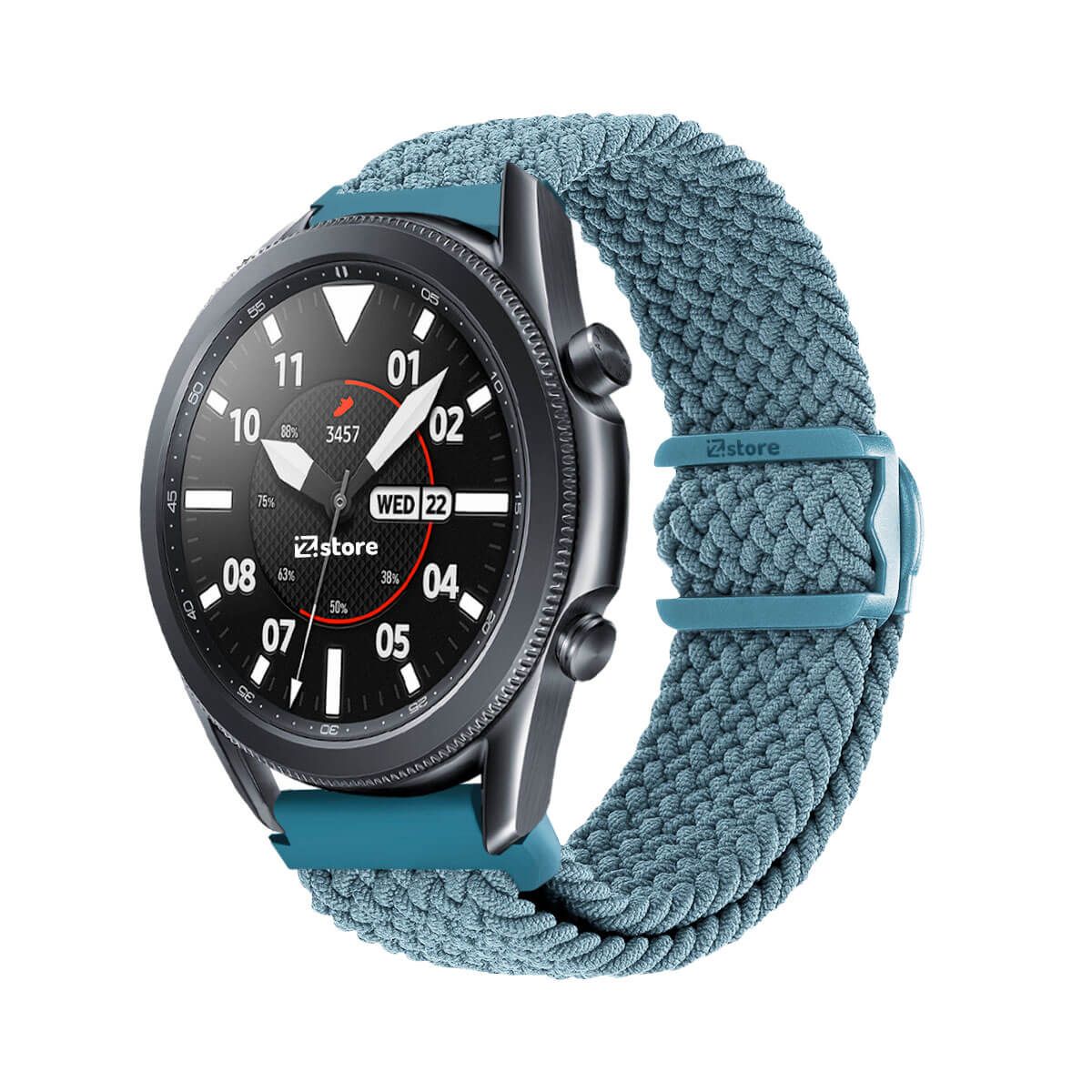 GENERICO - Correa de Nylon Para Samsung Galaxy Watch 3 45MM Celeste