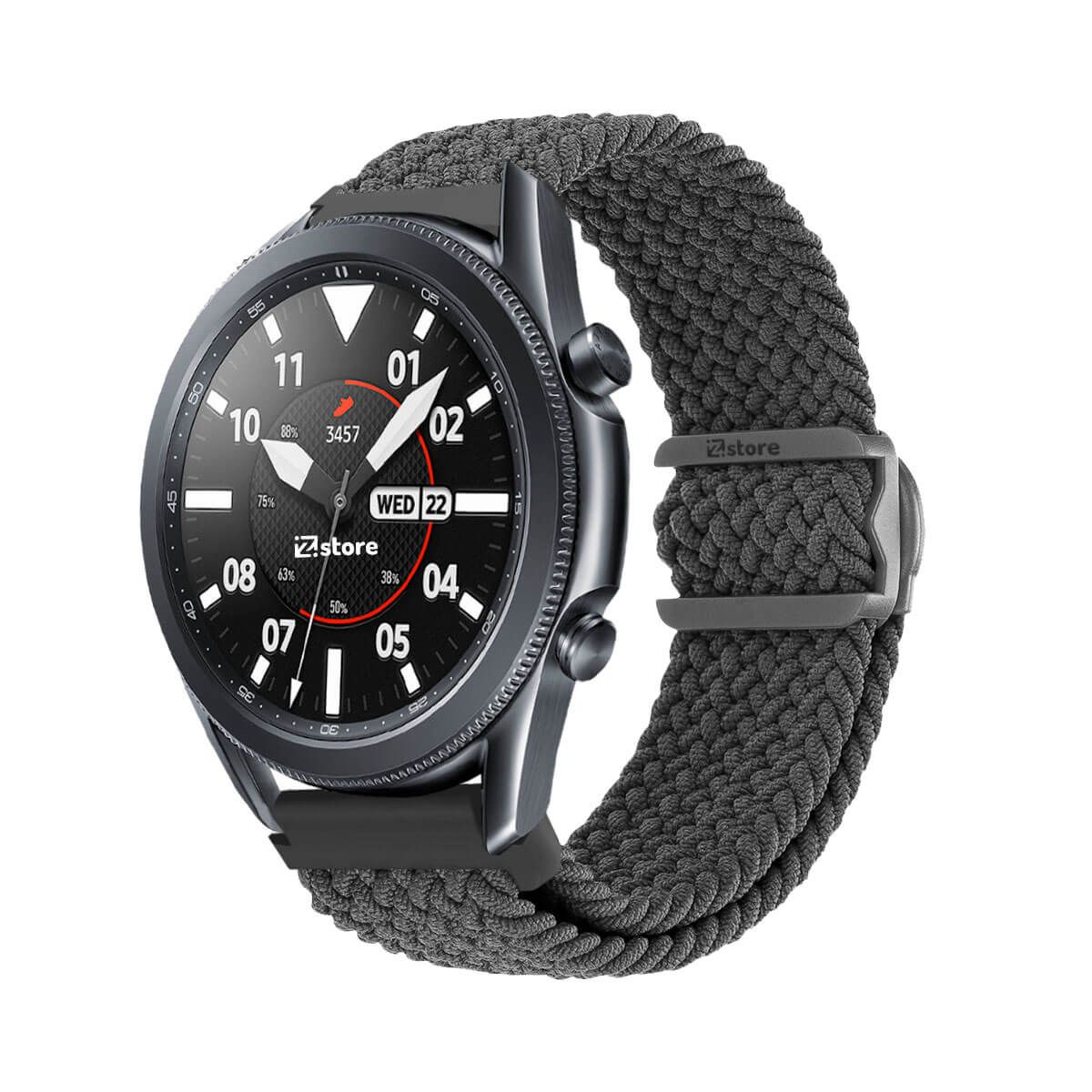 GENERICO - Correa de Nylon Para Samsung Galaxy Watch 3 41MM Gris