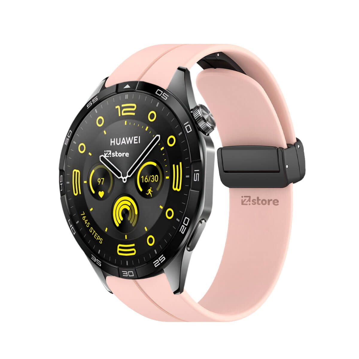 GENERICO - Correa Para Huawei Watch GT4 46mm Broche Magnético Rosa