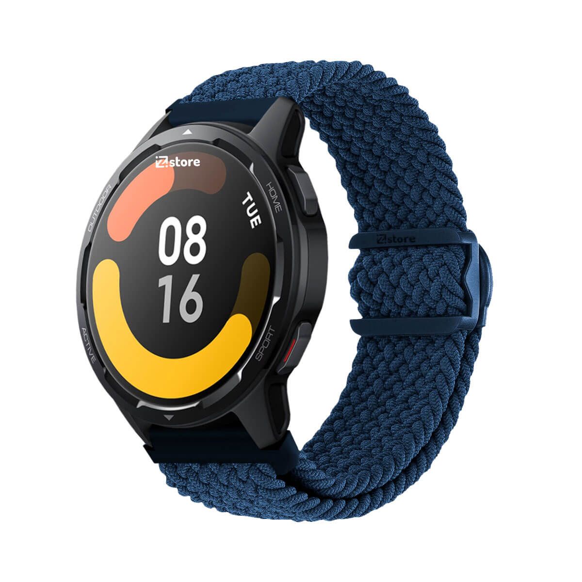 GENERICO - Correa de Nylon Para Xiaomi Watch S1 Active Azul Oscuro