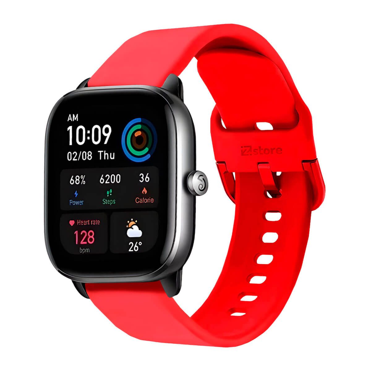 GENERICO - Correa Para Amazfit GTS4 Mini  Rojo