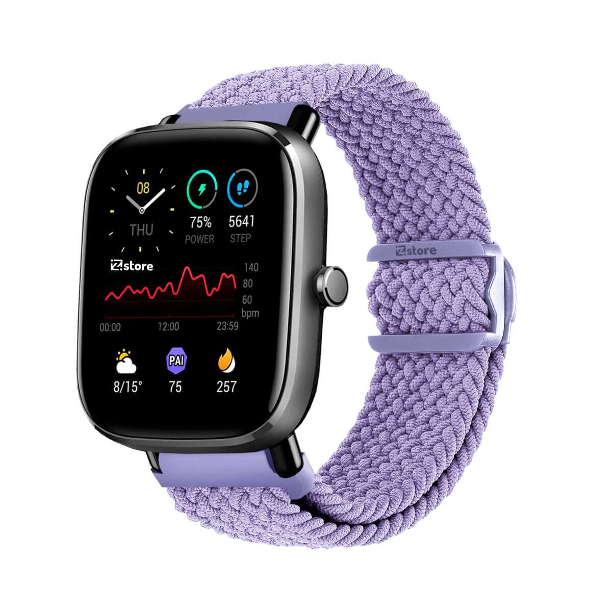 GENERICO - Correa de Nylon Para Amazfit GTS2 Lila