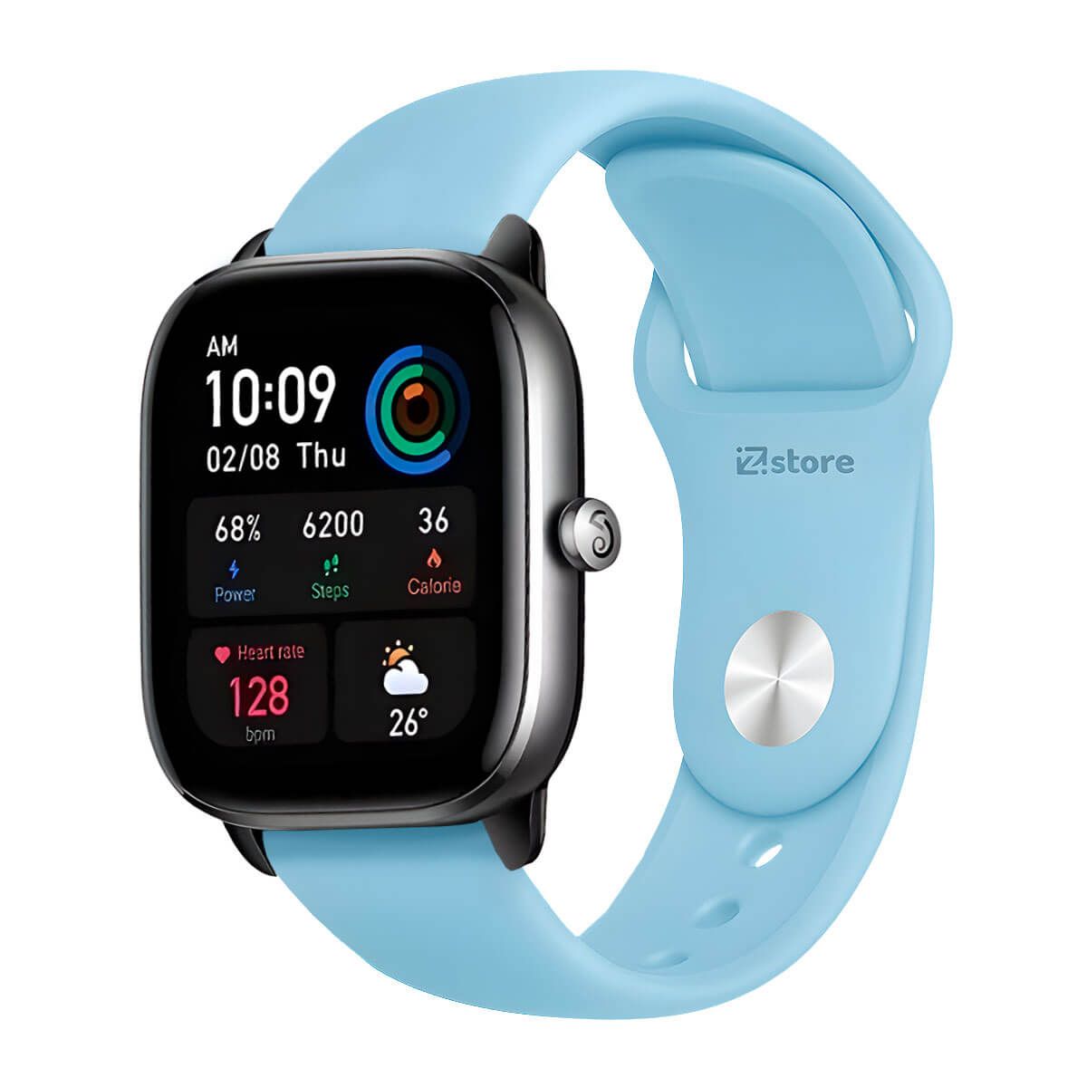 GENERICO - Correa Para Amazfit GTS4 Mini  Celeste Cielo