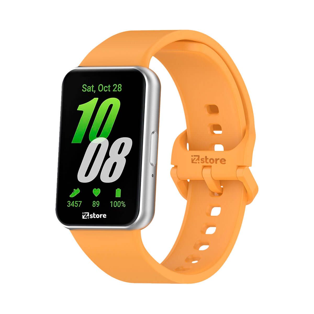 GENERICO - Correa Silicona Para Samsung Galaxy Fit 3  Papaya