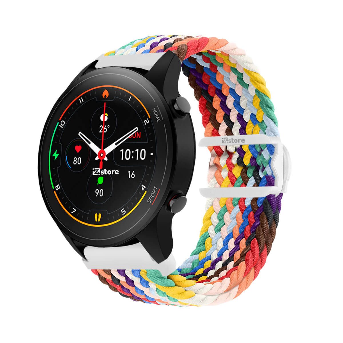 GENERICO - Correa de Nylon Para Xiaomi Mi Watch Color Azul Oscuro